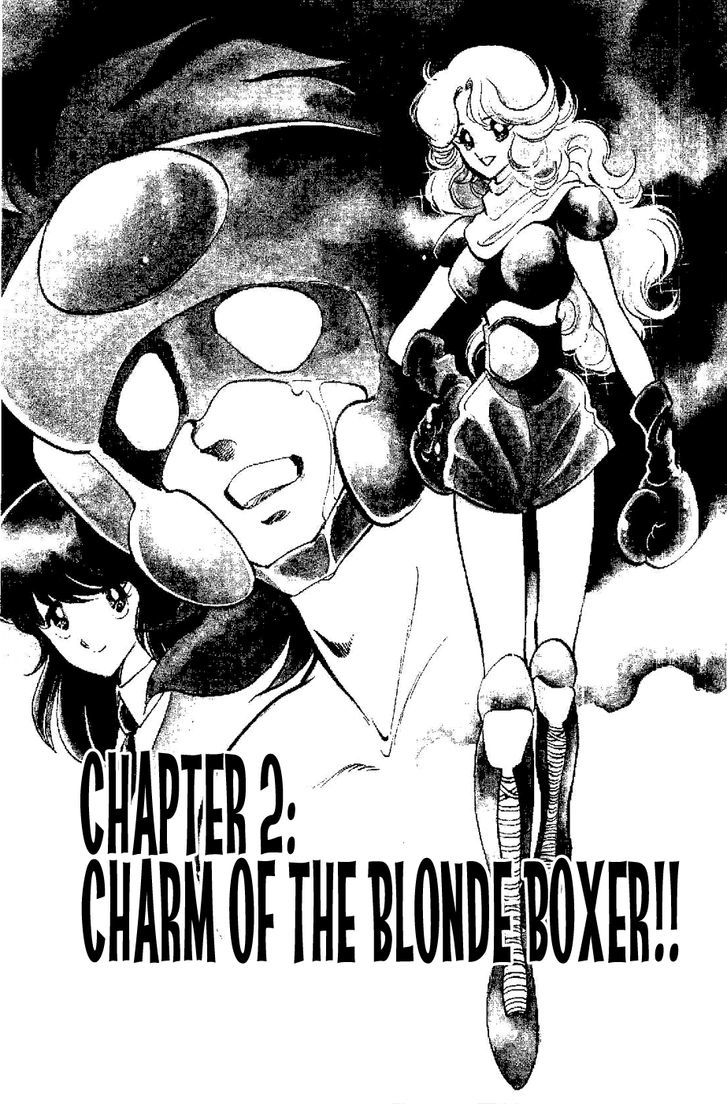 Kamen Boxer - Vol.1 Chapter 2 : Charm Of The Blond Boxer!!