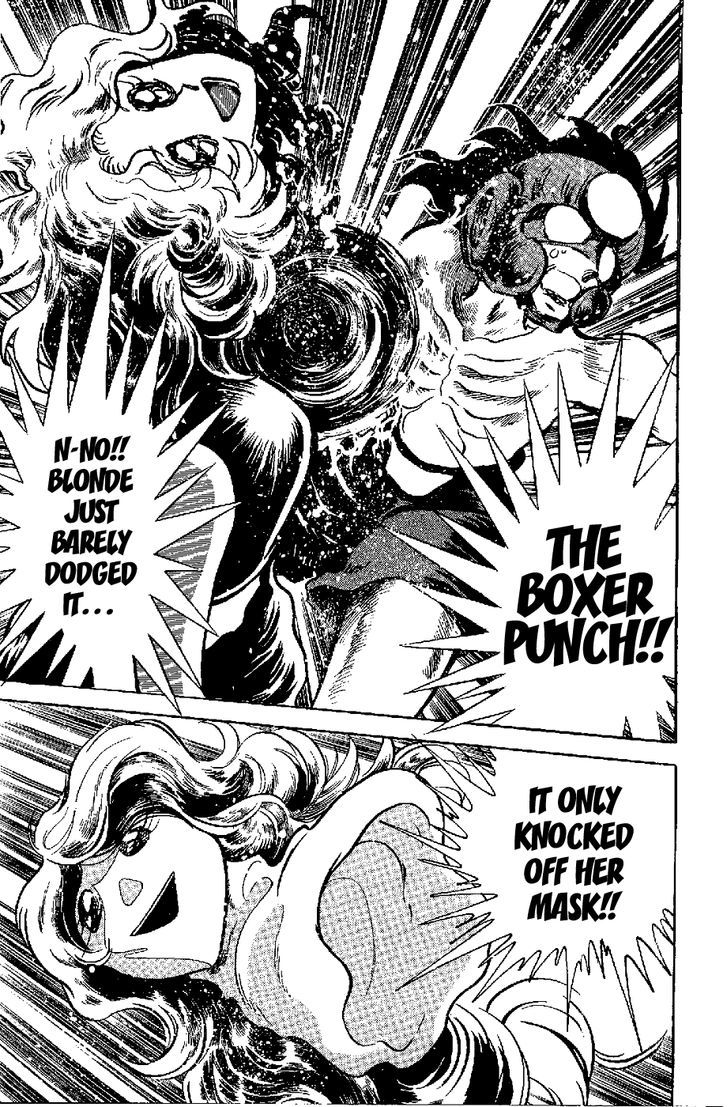 Kamen Boxer - Vol.1 Chapter 2 : Charm Of The Blond Boxer!!