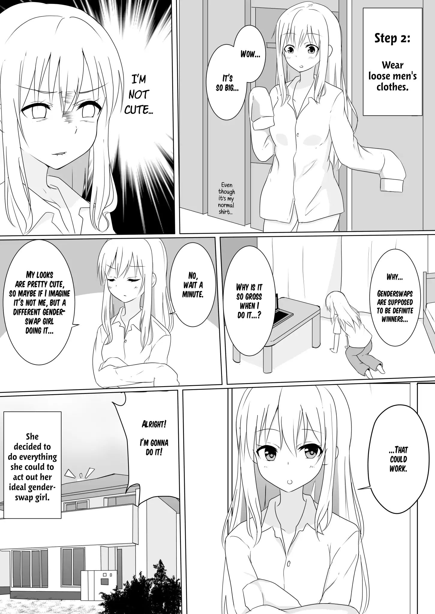 A Boy Who Loves Genderswap Got Genderswapped So He Acts Out His Ideal Genderswap Girl - Chapter 1