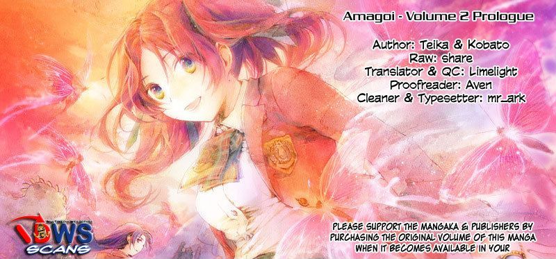 Amagoi - Vol.2 Chapter 6.5 : Volume 2 Prologue: Heavenly Water