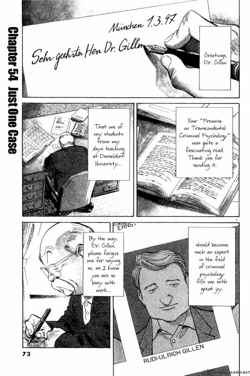 Monster - Chapter 54 : Just One Case