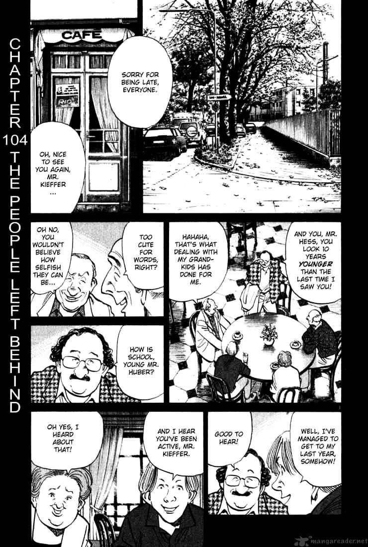 Monster - Chapter 104 : The People Left Behind