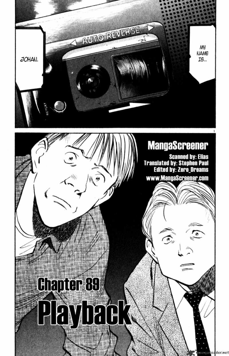 Monster - Chapter 89 : Playback