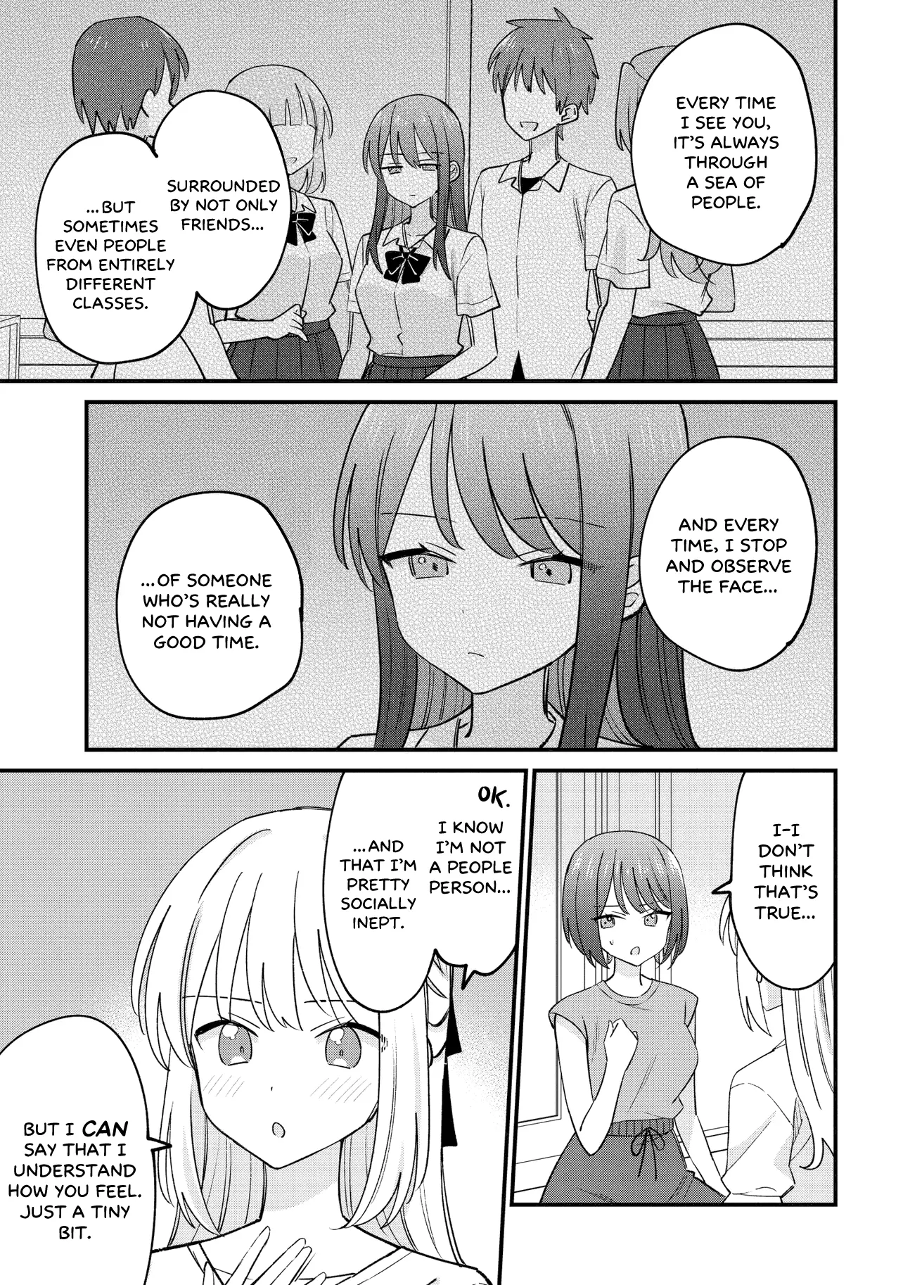 Kao Dake Yoi Classmate Ga Yatara To Guigui Kuru Yuri No Hanashi - Chapter 3