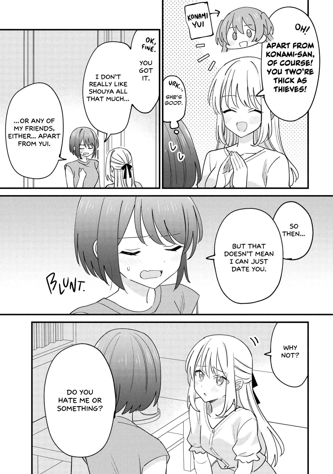 Kao Dake Yoi Classmate Ga Yatara To Guigui Kuru Yuri No Hanashi - Chapter 3