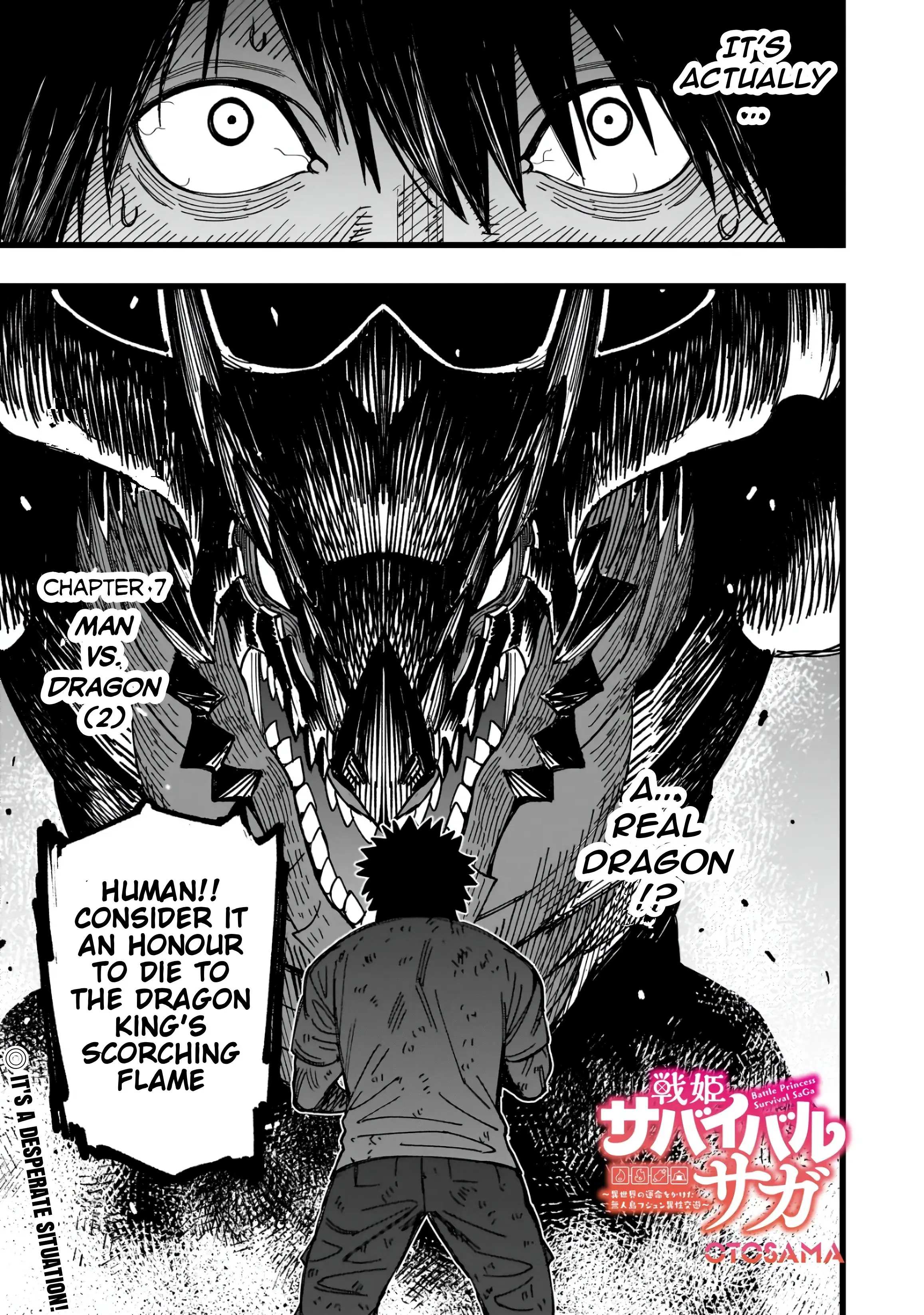 Senki Survival Saga: Isekai No Unmei O Kaketa Mujintou Fujun Iseikouyuu - Chapter 7: Man Vs. Dragon (2)