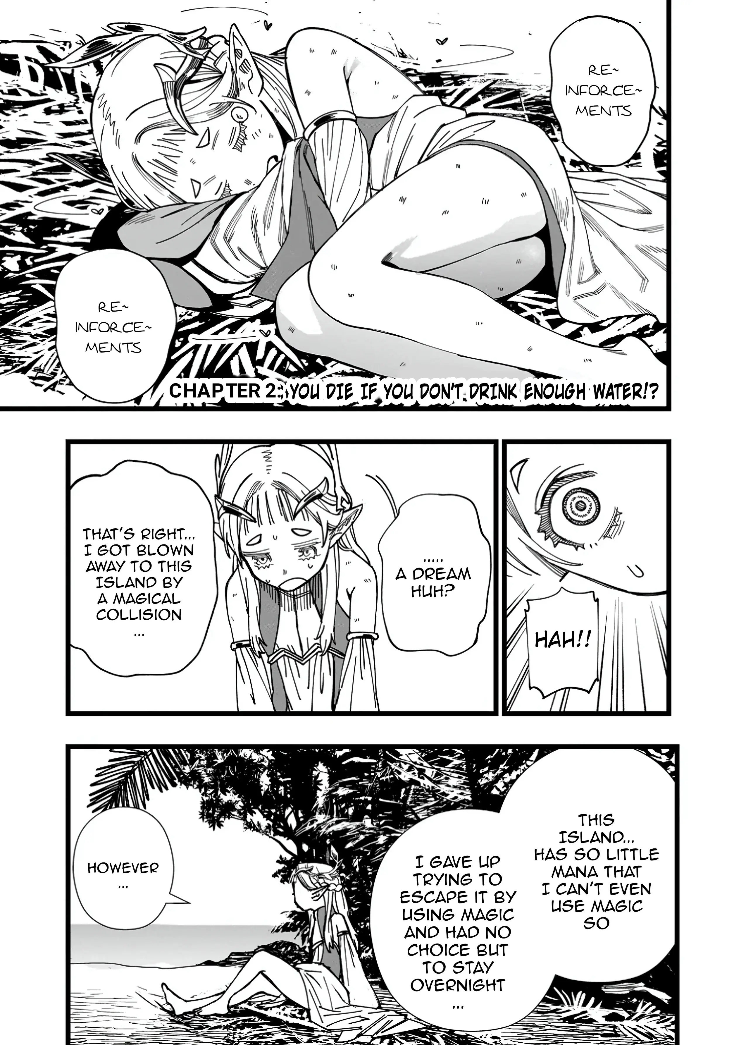 Senki Survival Saga: Isekai No Unmei O Kaketa Mujintou Fujun Iseikouyuu - Chapter 2: You Die If You Don't Drink Enough Water!?