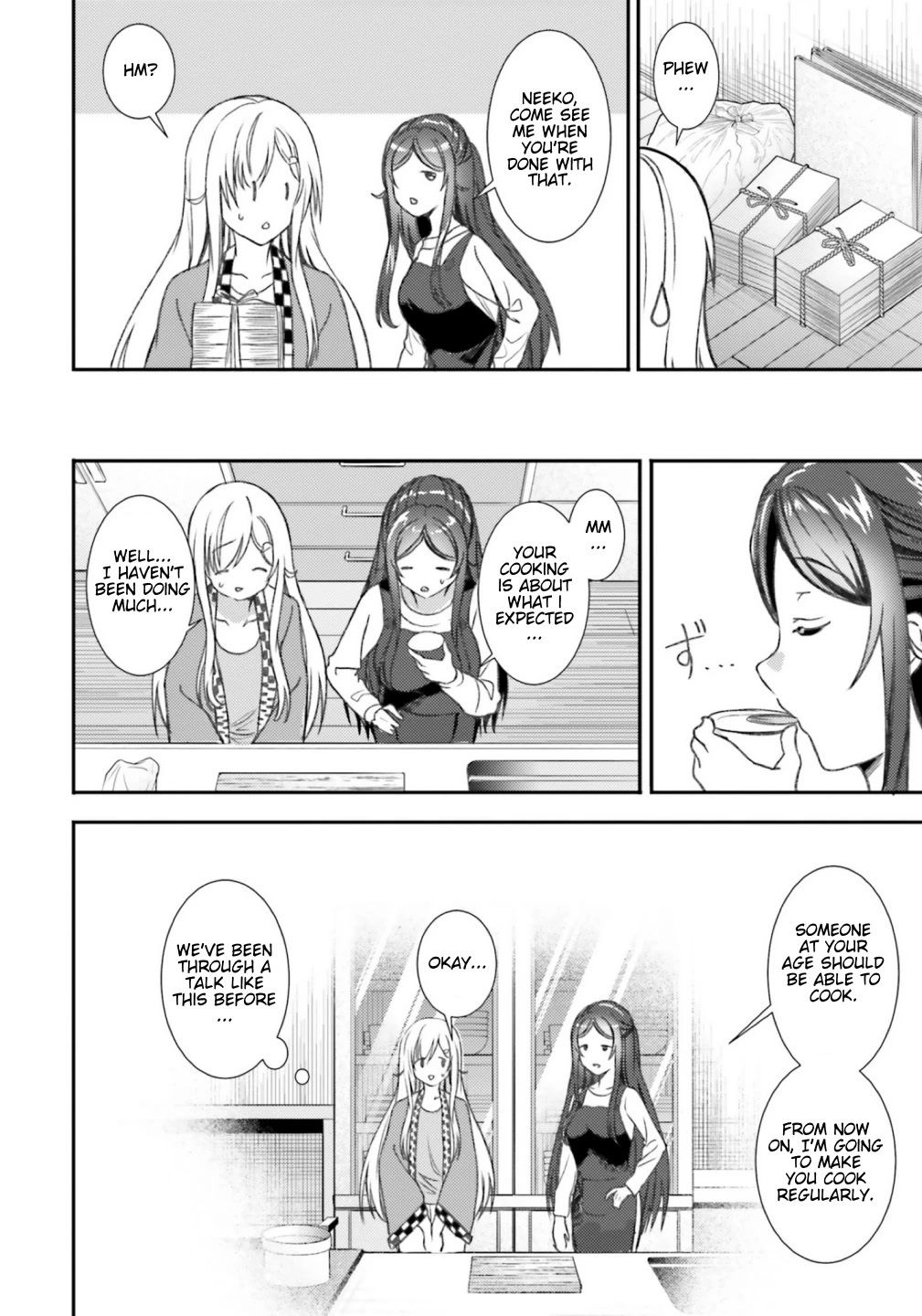 Neeko Wa Tsurai Yo - Chapter 38: The Neet Has A Serious Talk With Her Mother