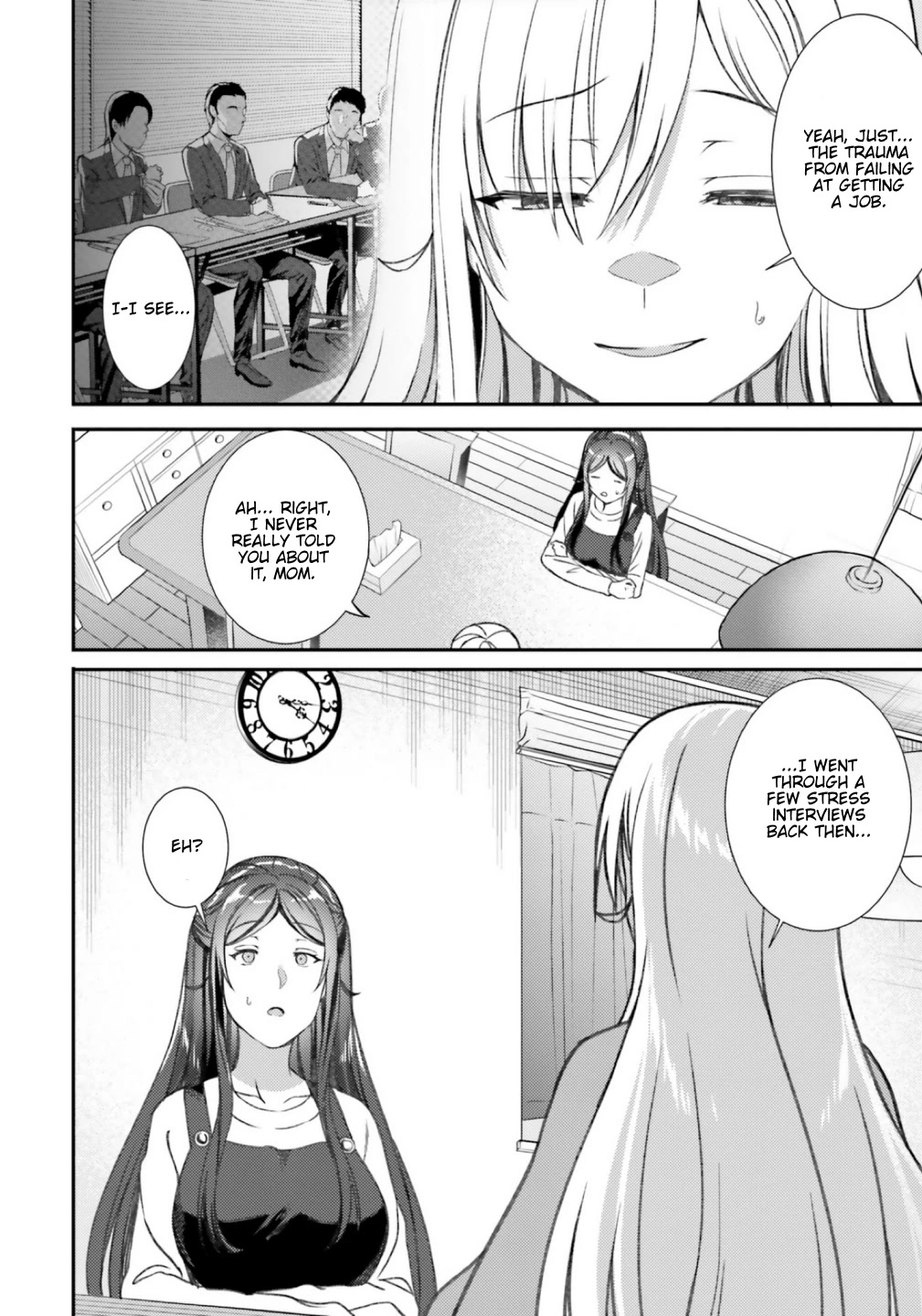 Neeko Wa Tsurai Yo - Chapter 38: The Neet Has A Serious Talk With Her Mother