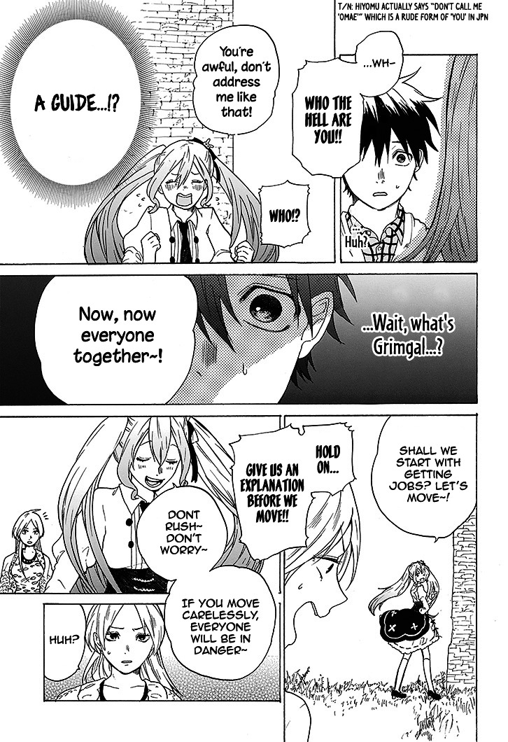 Hai To Gensou No Grimgal - Chapter 1 : Level. 1 - Lost And Out Of Options