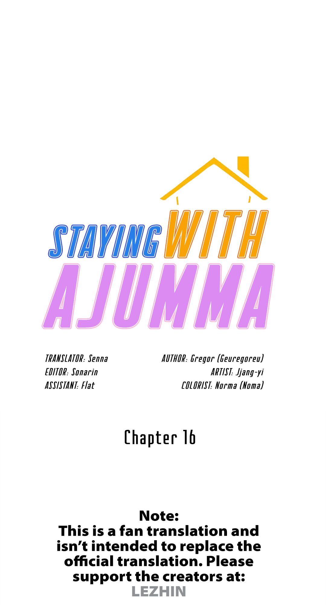 Staying With Ajumma - Chapter 16