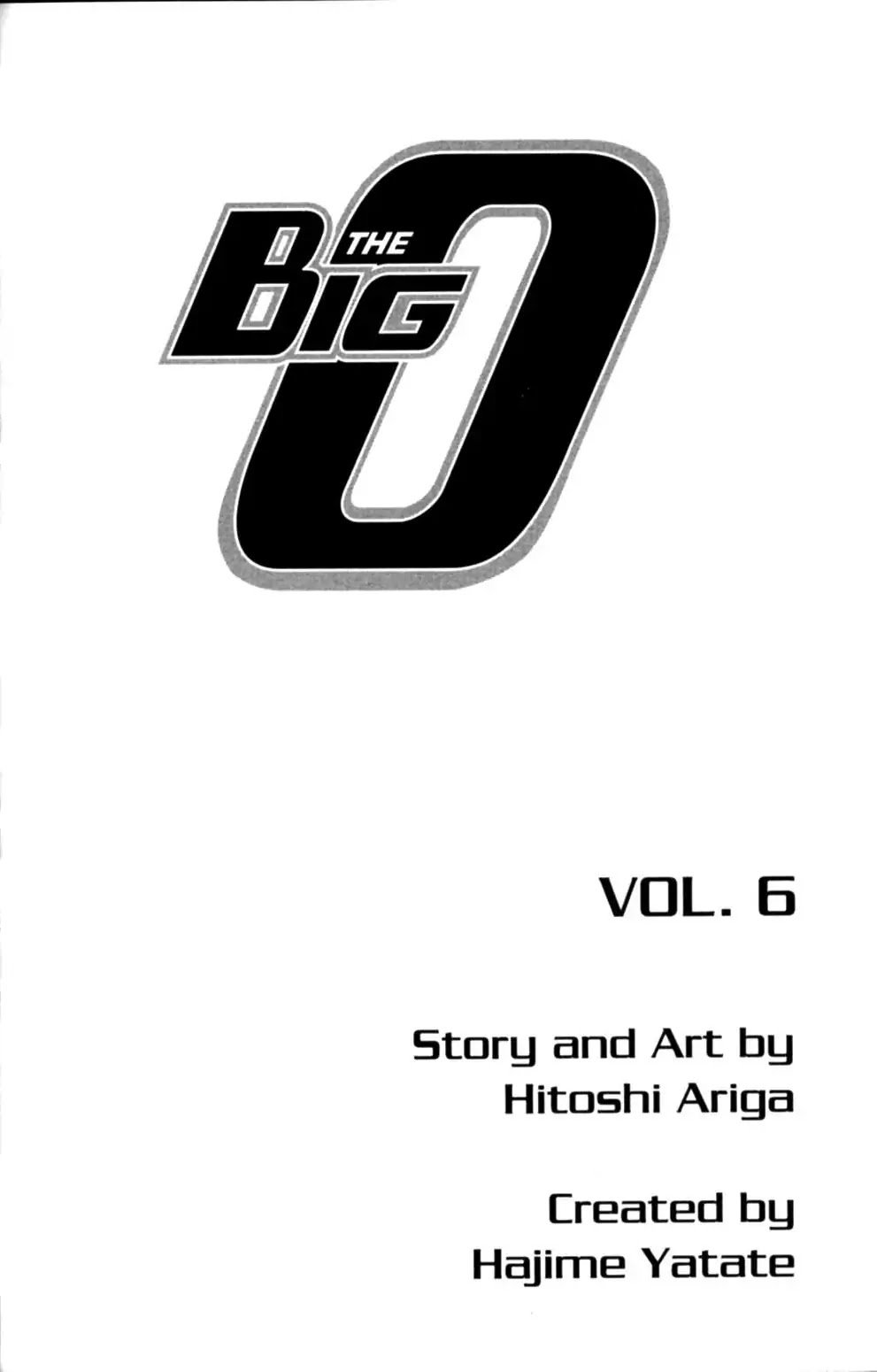 The Big O - Chapter 18: Little Robot Lost