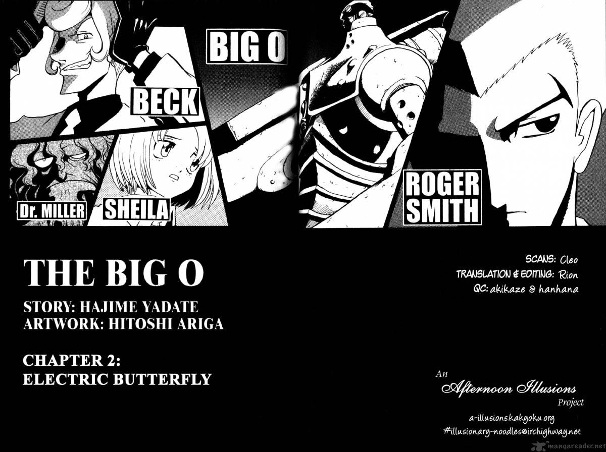 The Big O - Chapter 1 : Volume 1