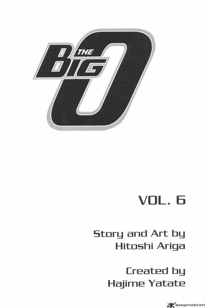 The Big O - Chapter 6 : Volume 6