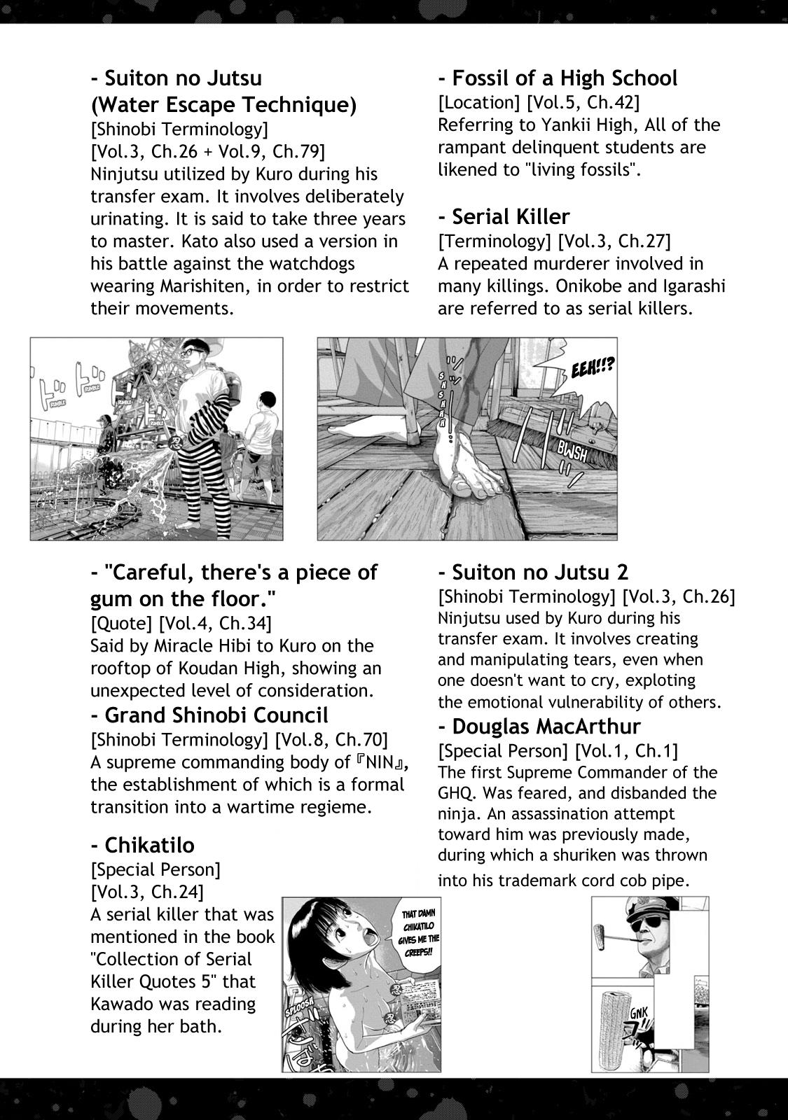 Under Ninja Nin Nin Official Manual - Chapter 12: Glossary