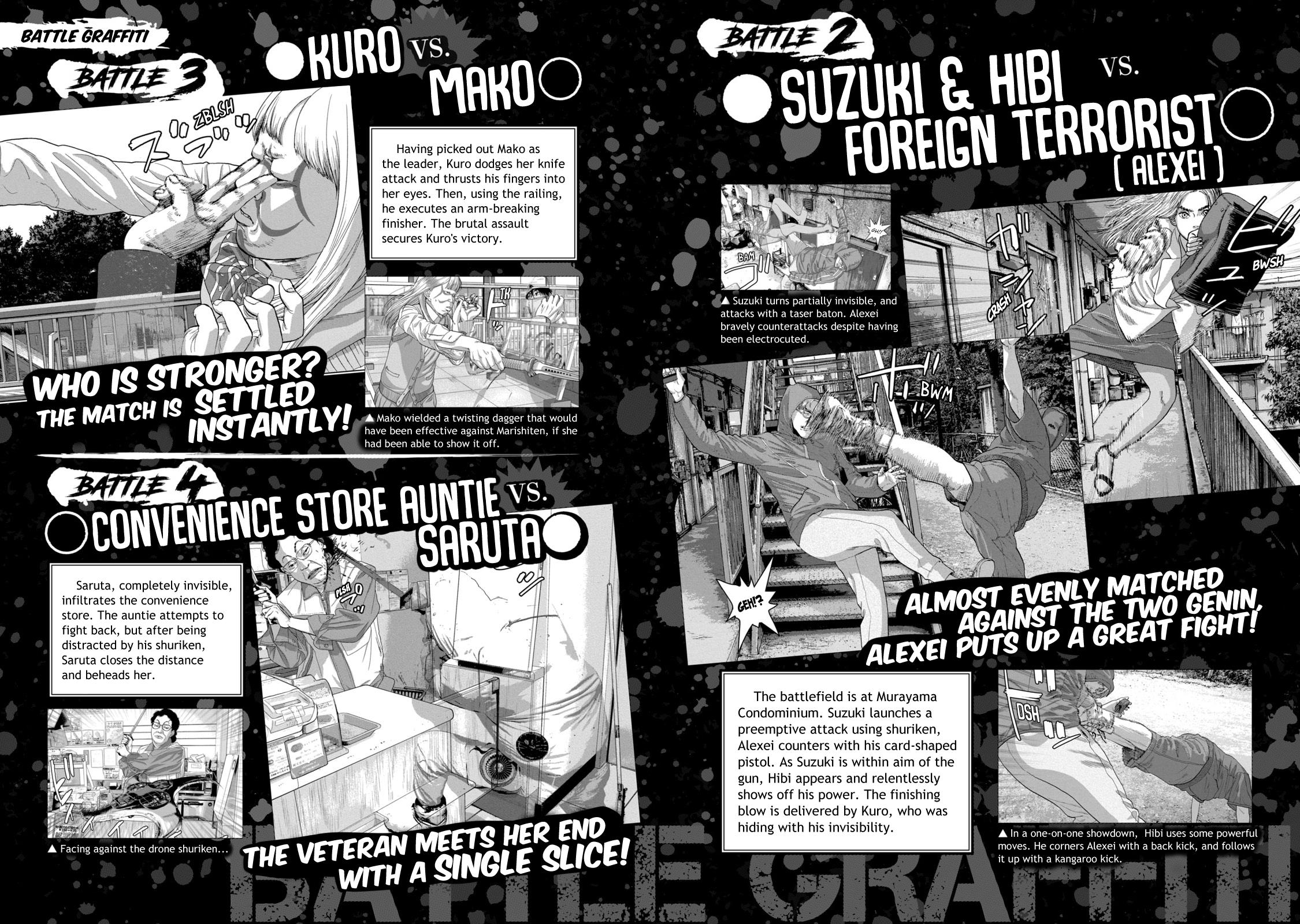 Under Ninja Nin Nin Official Manual - Chapter 8: Battle Graffiti