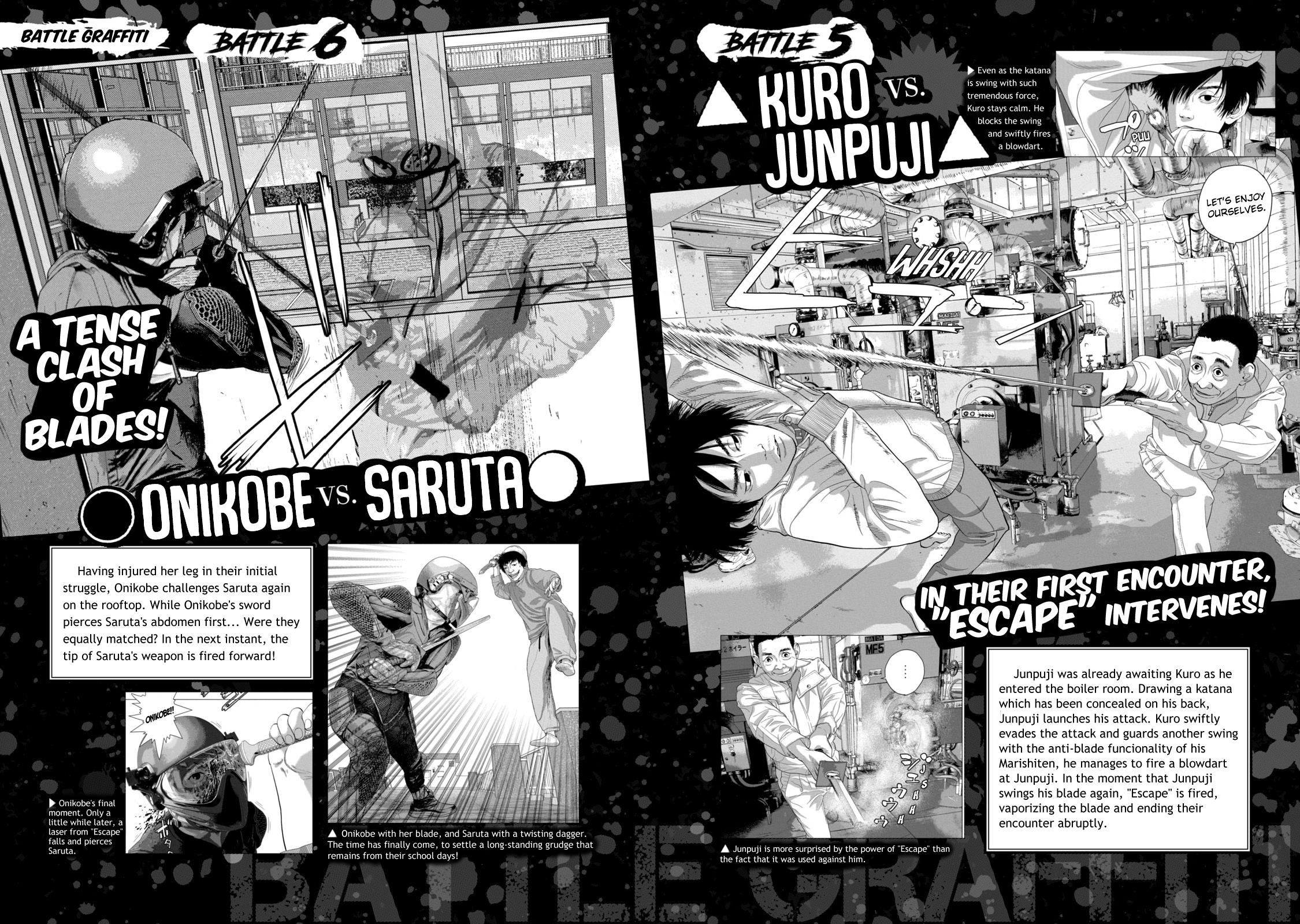 Under Ninja Nin Nin Official Manual - Chapter 8: Battle Graffiti