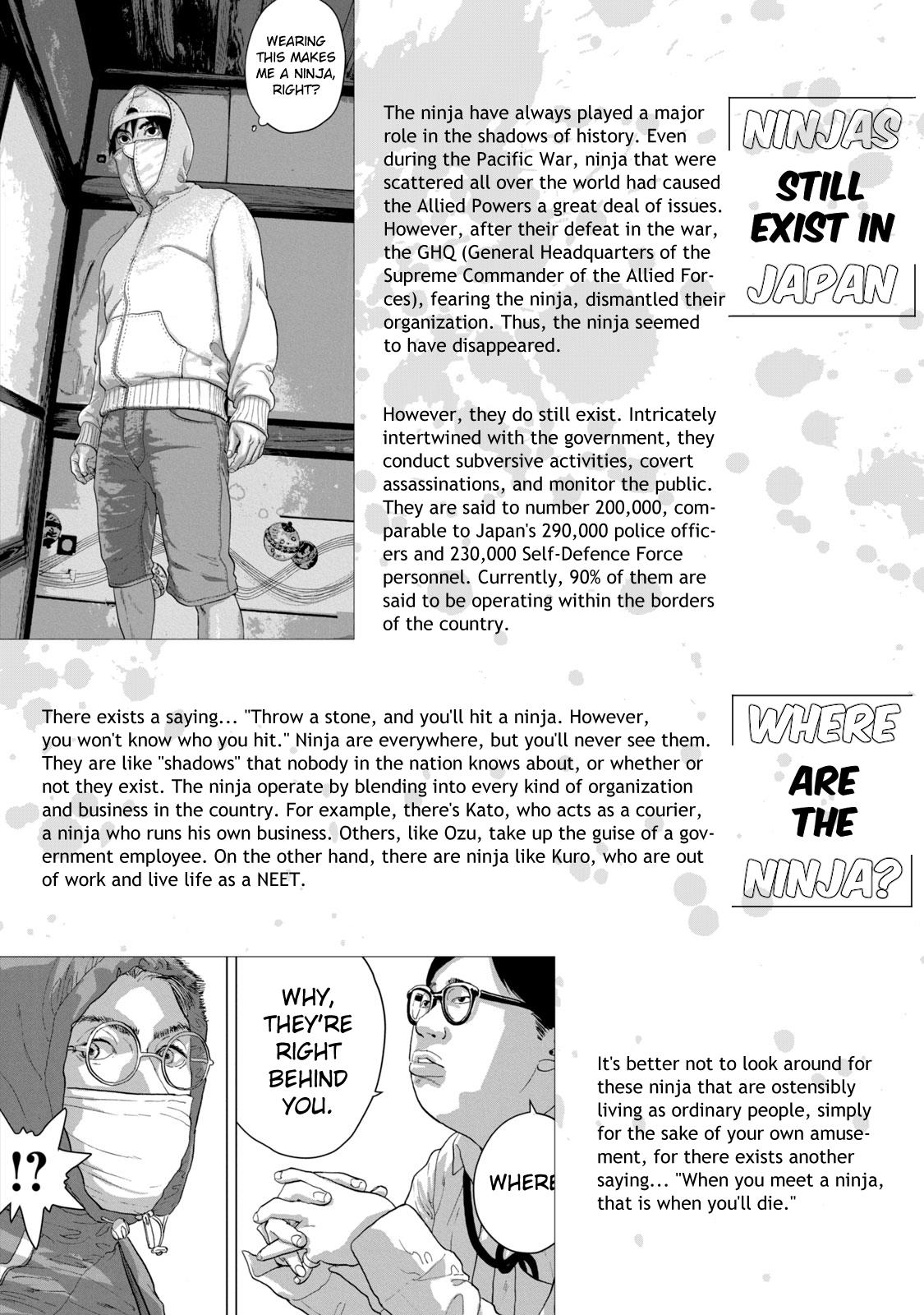 Under Ninja Nin Nin Official Manual - Chapter 2: What Are Ninja?