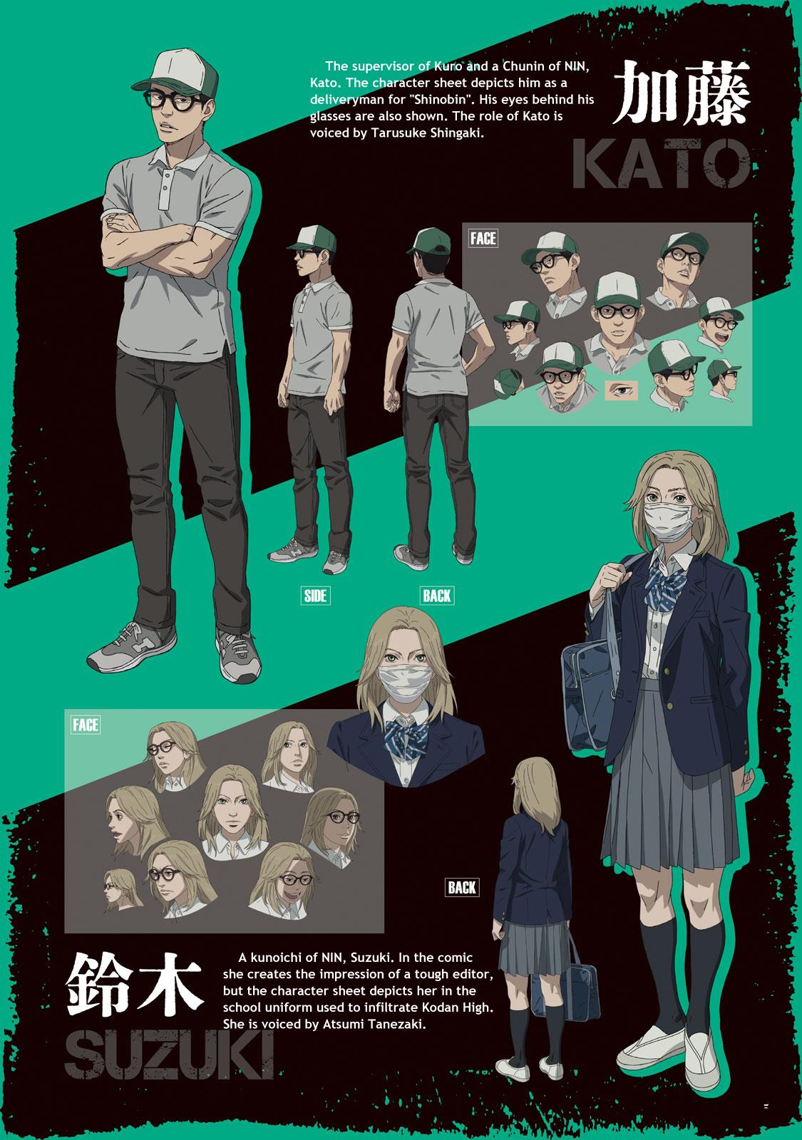 Under Ninja Nin Nin Official Manual - Chapter 13: Anime Character Data Collection