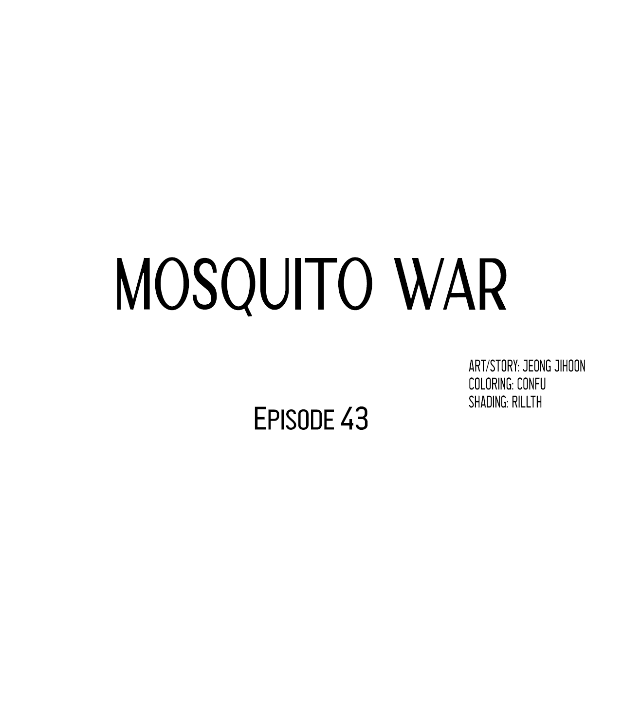 Mosquito War - Chapter 43