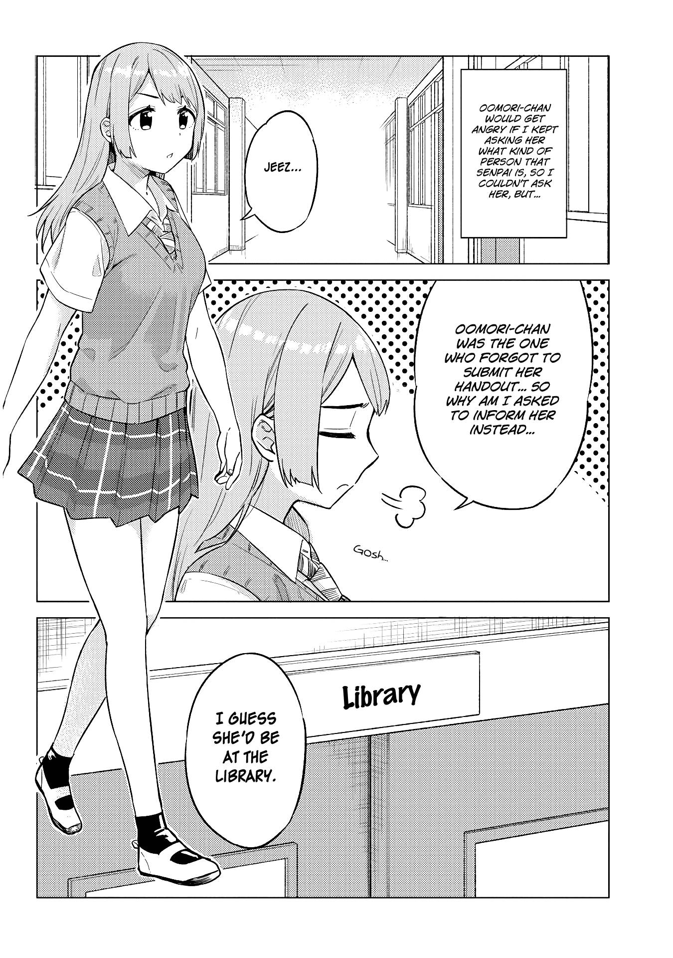 Do You Like Big Juniors? - Chapter 18: The Girl (Kouhai) Does Not Know What Is Wrong.