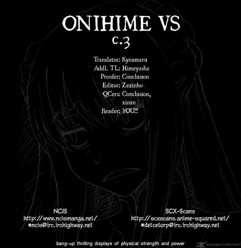 Onihime Vs - Chapter 3