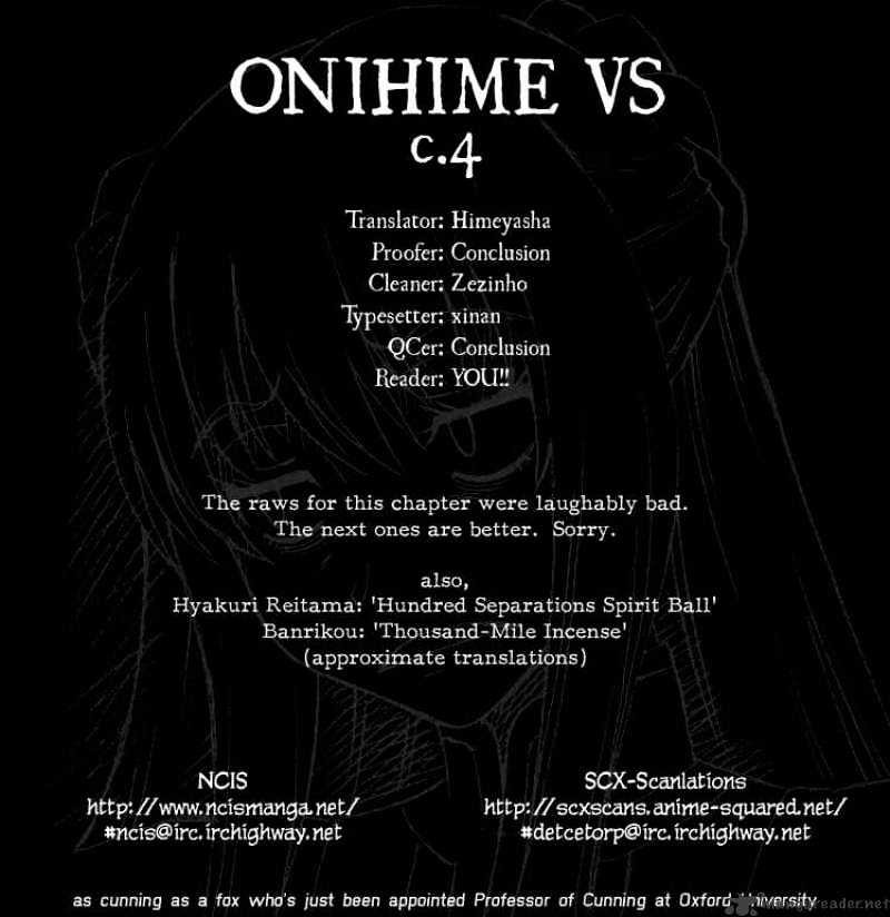 Onihime Vs - Chapter 4