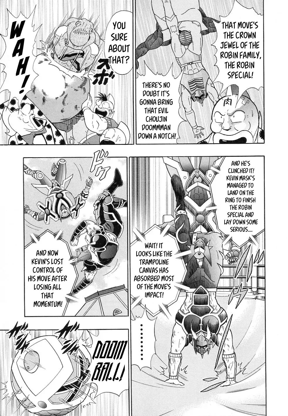 Kinnikuman Ii Sei: All Choujin Daishingeki - Vol.3 Chapter 36: How Kevin Deals With A Shaking Ring!