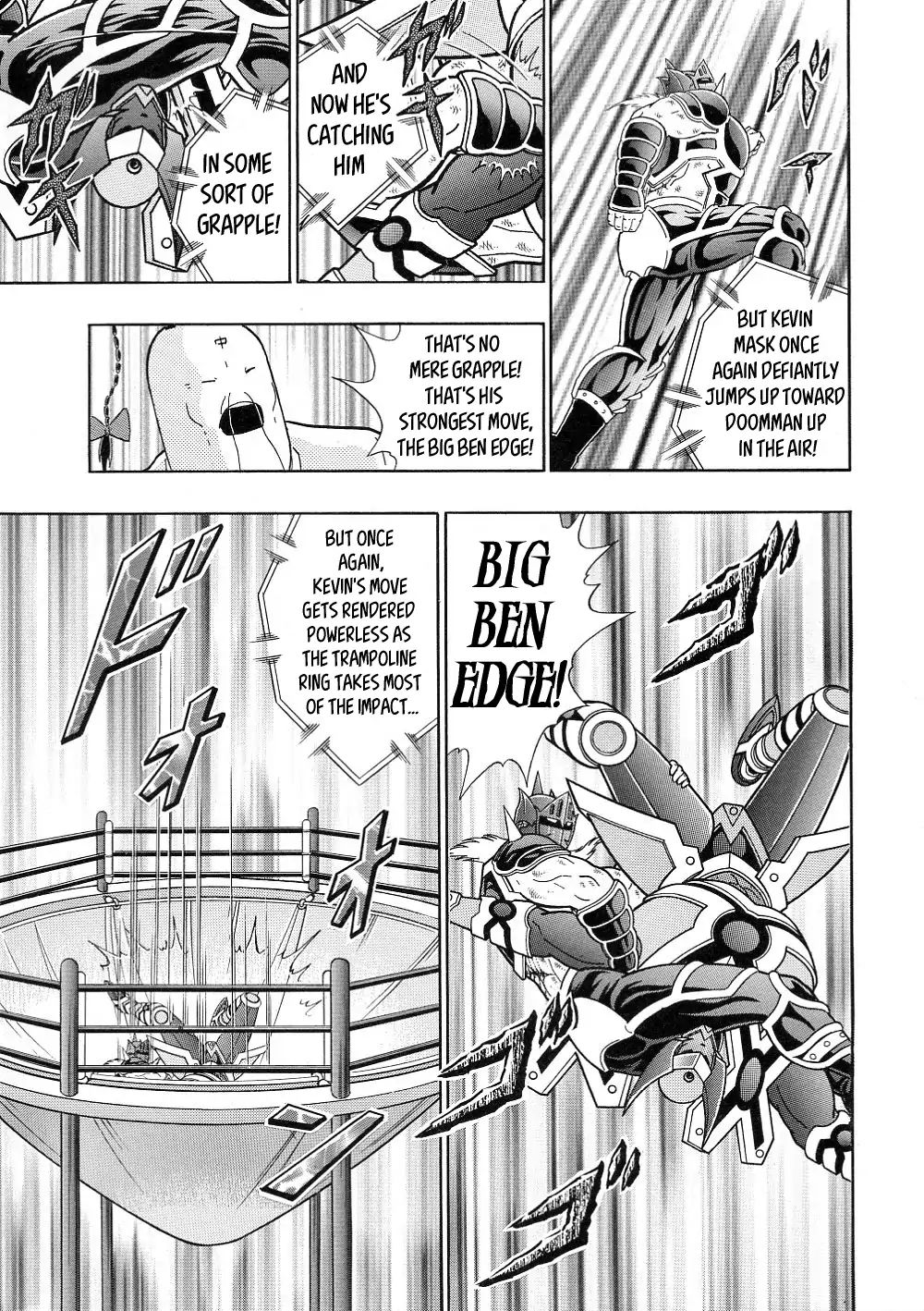 Kinnikuman Ii Sei: All Choujin Daishingeki - Vol.3 Chapter 36: How Kevin Deals With A Shaking Ring!