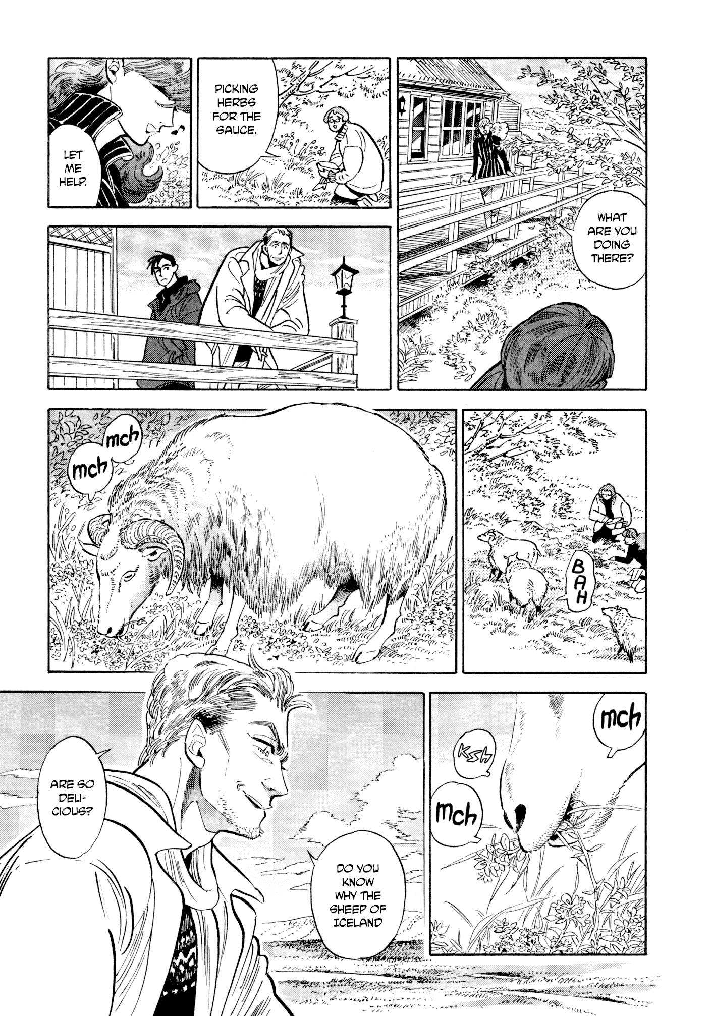 Hokuhokusei Ni Kumo To Ike - Chapter 11: Morning, Night, And Sheep