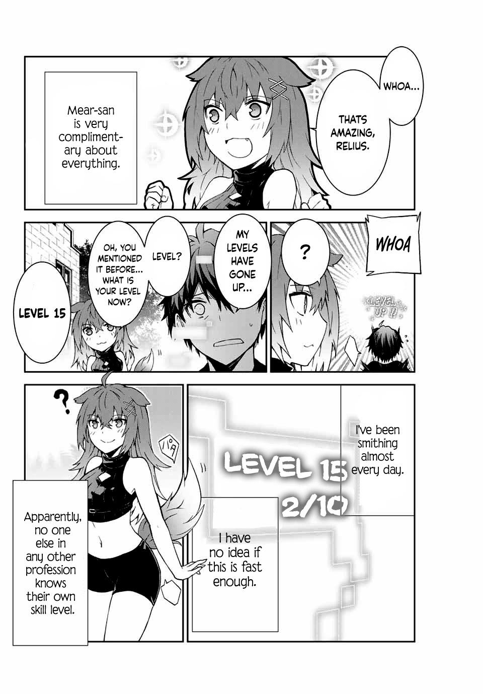 The Weakest Occupation "Blacksmith," But It's Actually The Strongest - Chapter 2: Level Up