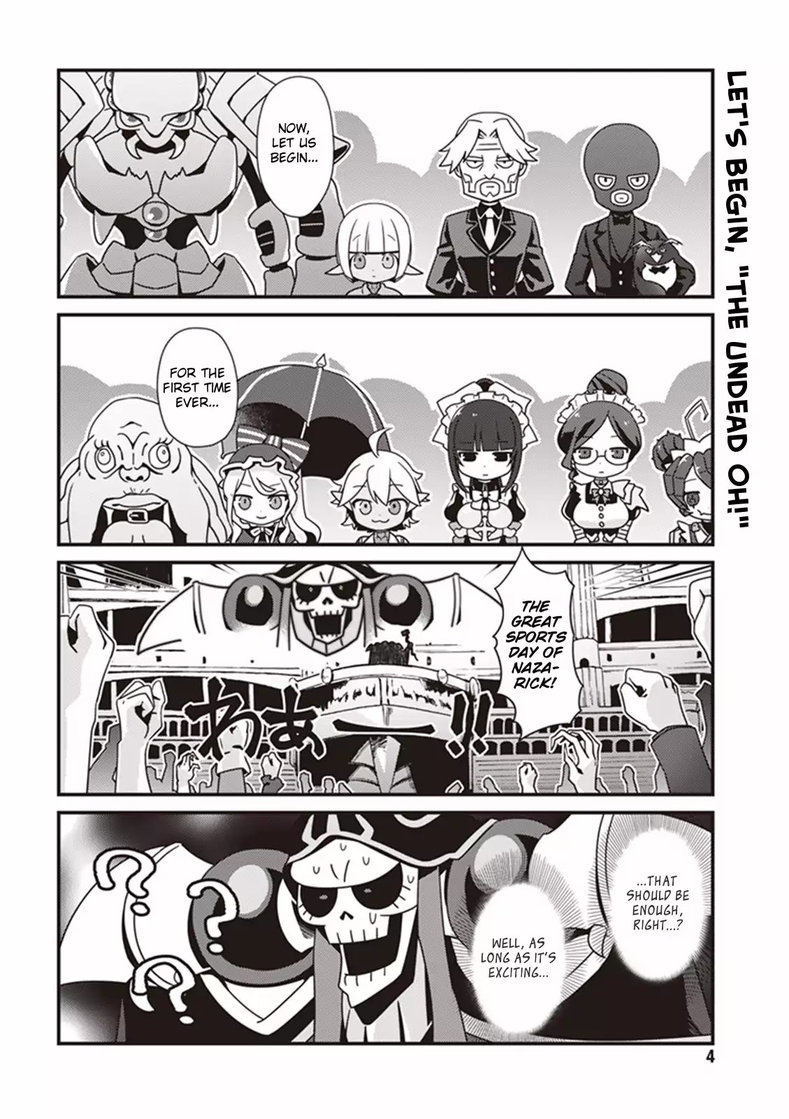 Overlord The Undead King Oh! - Chapter 1: The Great Sports Day Of Nazarick