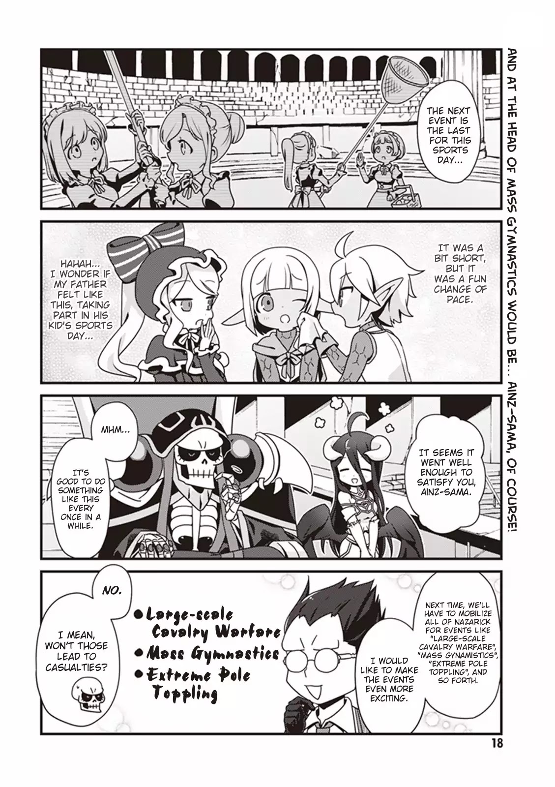 Overlord The Undead King Oh! - Chapter 1: The Great Sports Day Of Nazarick