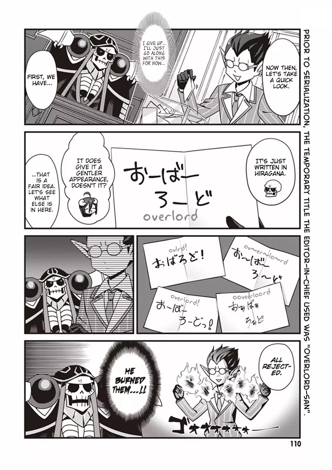 Overlord The Undead King Oh! - Chapter 6: Lets Come Up With A Title For This Comic