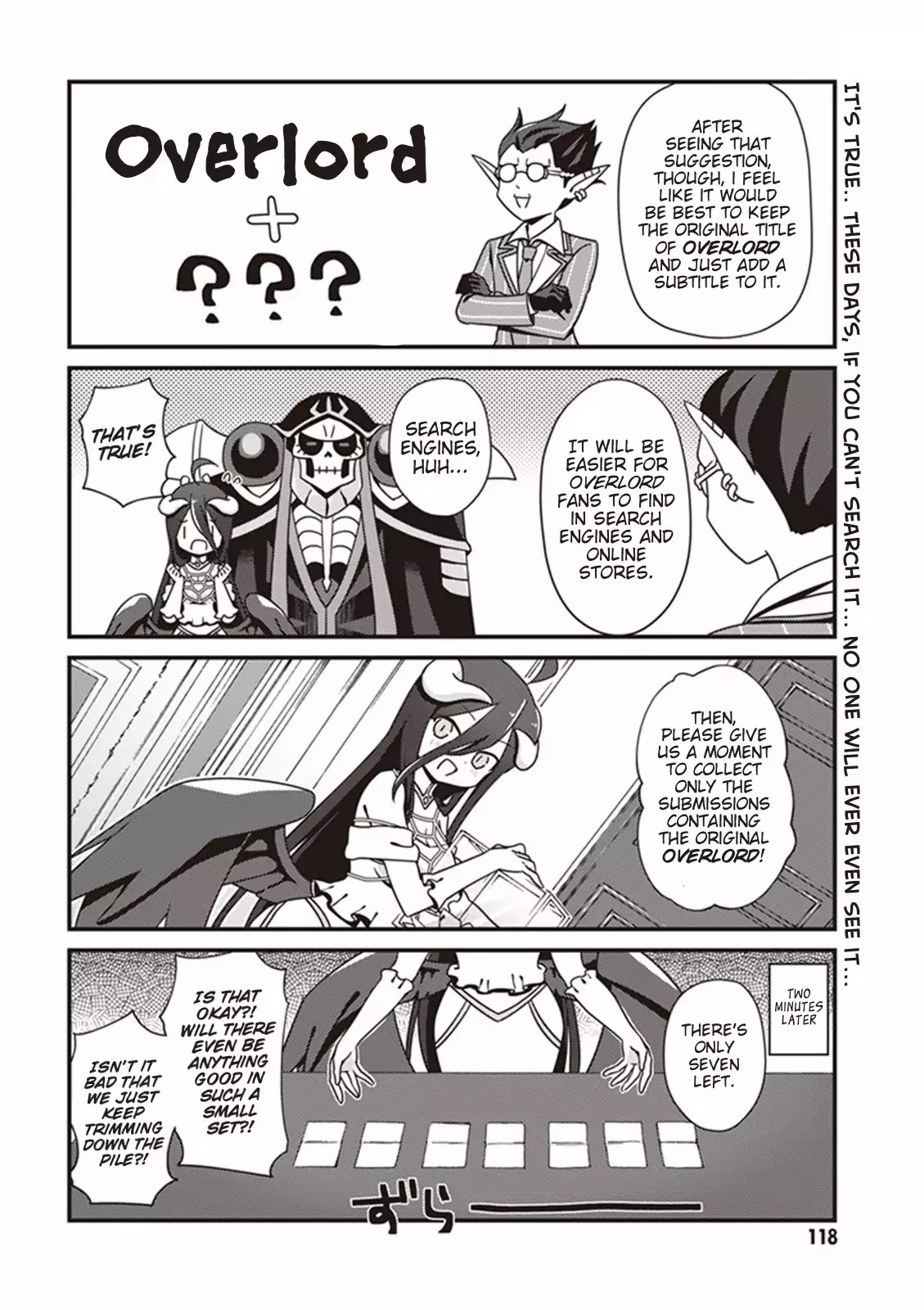 Overlord The Undead King Oh! - Chapter 6: Lets Come Up With A Title For This Comic