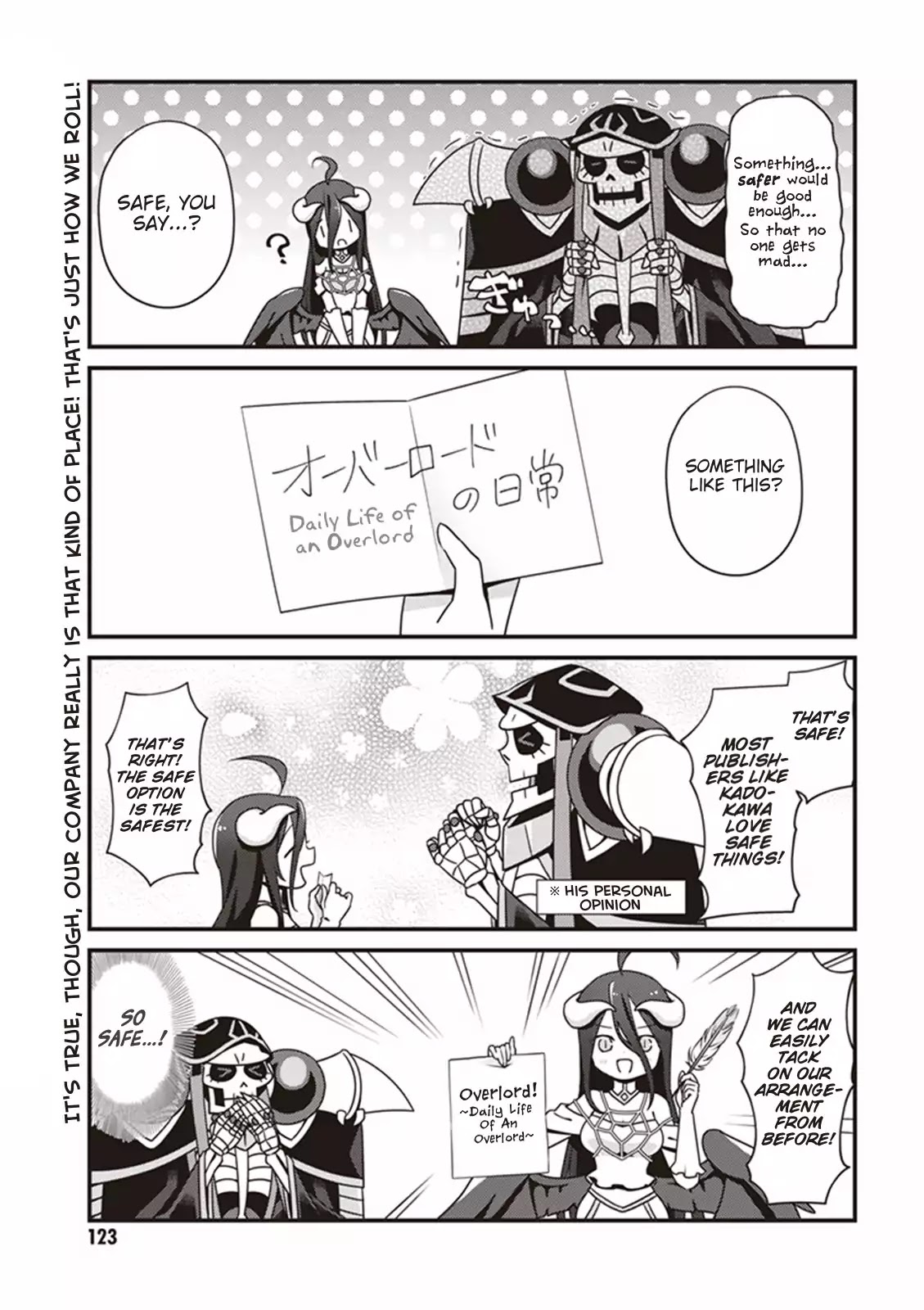 Overlord The Undead King Oh! - Chapter 6: Lets Come Up With A Title For This Comic