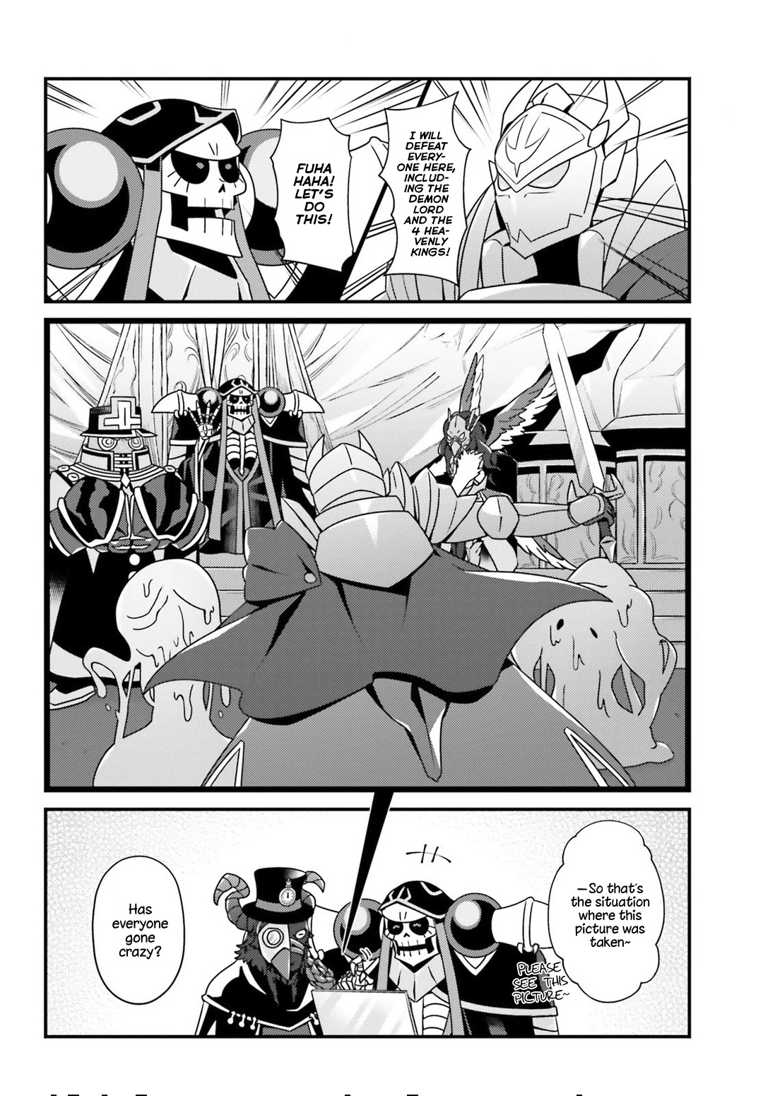 Overlord The Undead King Oh! - Chapter 11.2: Supreme Beings Messing Around