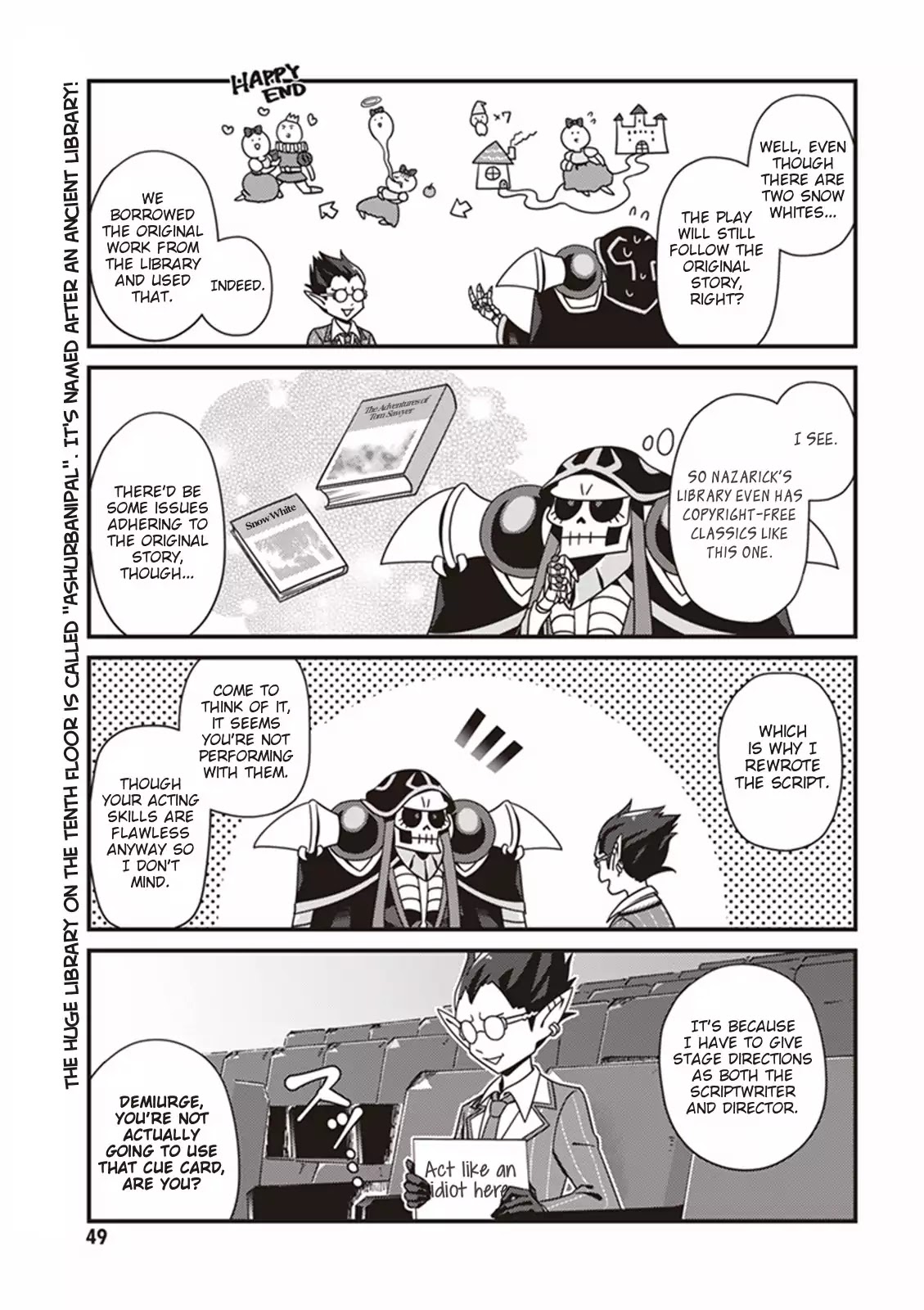 Overlord The Undead King Oh! - Chapter 3: A Nazarick Theatre Production ~Snow White~