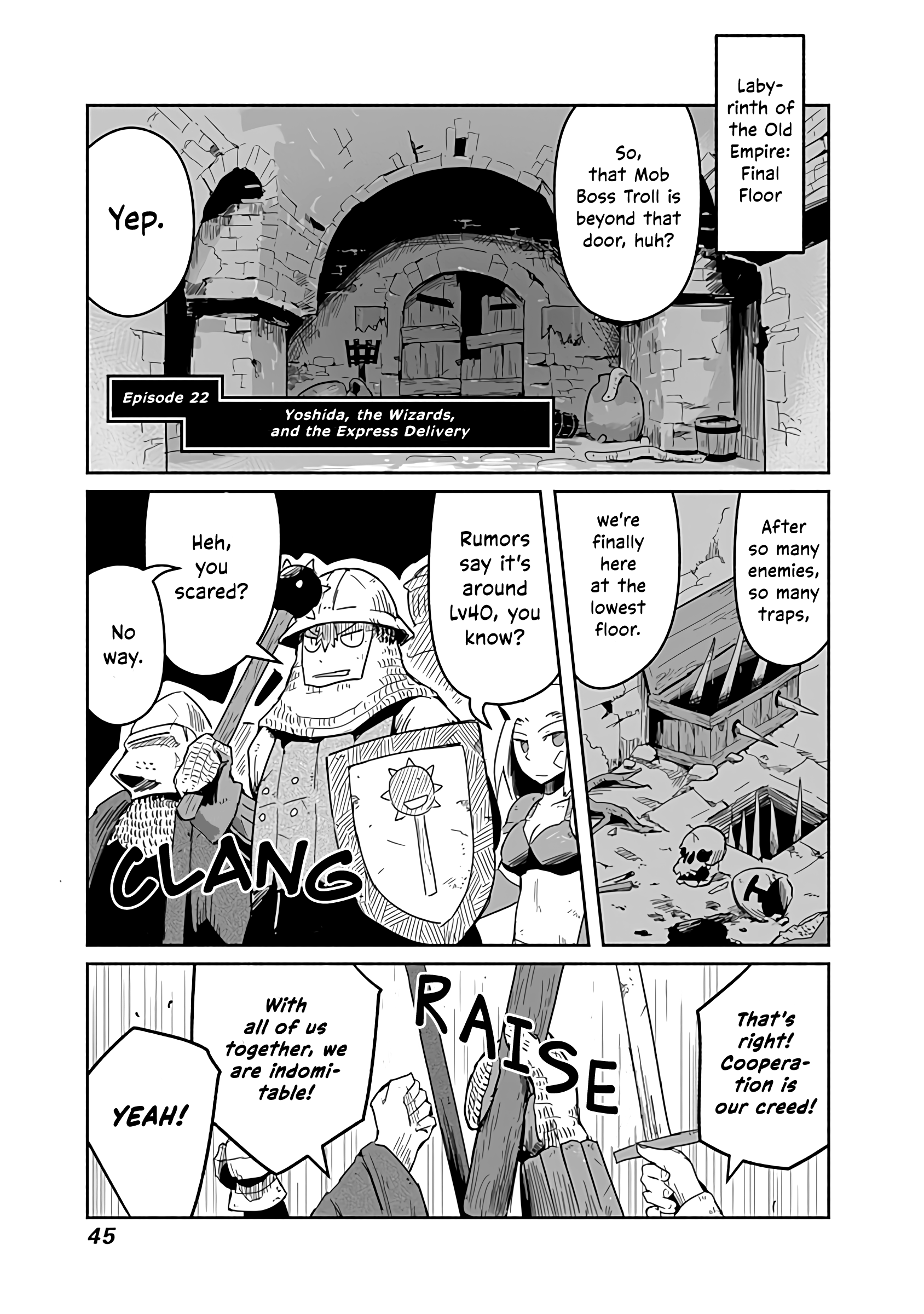 The Dragon, The Hero, And The Courier - Vol.4 Chapter 22: Yoshida, The Wizards, And The Express Delivery