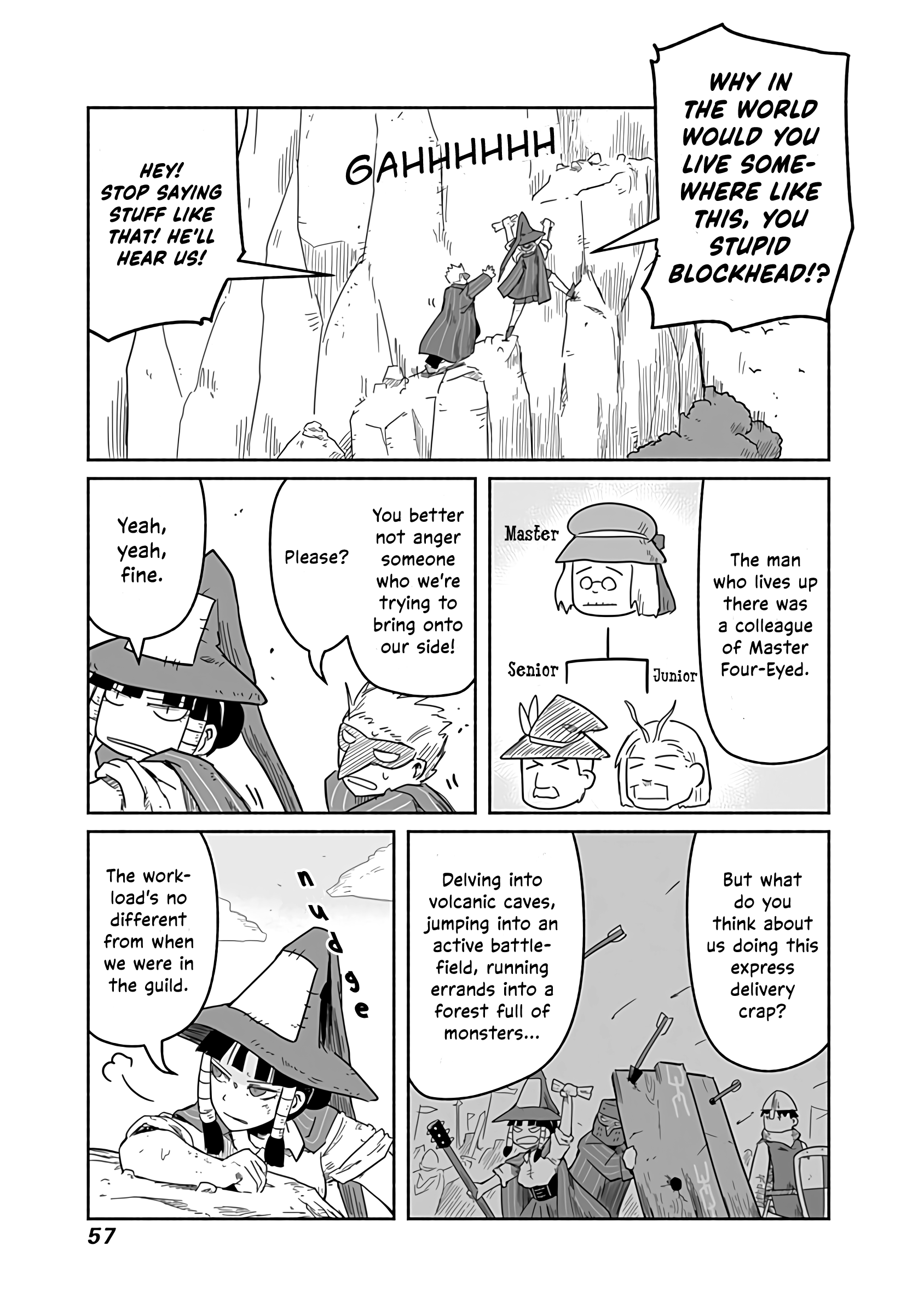 The Dragon, The Hero, And The Courier - Vol.4 Chapter 22: Yoshida, The Wizards, And The Express Delivery