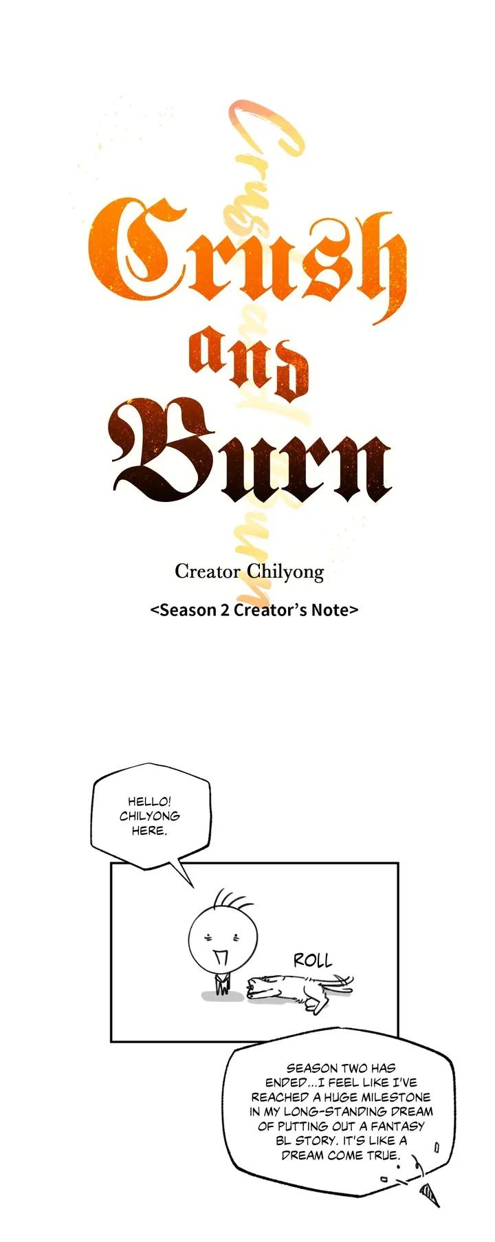 Crush And Burn - Chapter 67.5