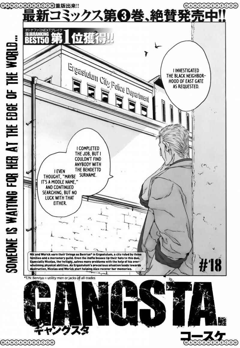 Gangsta. - Vol.2 Chapter 18