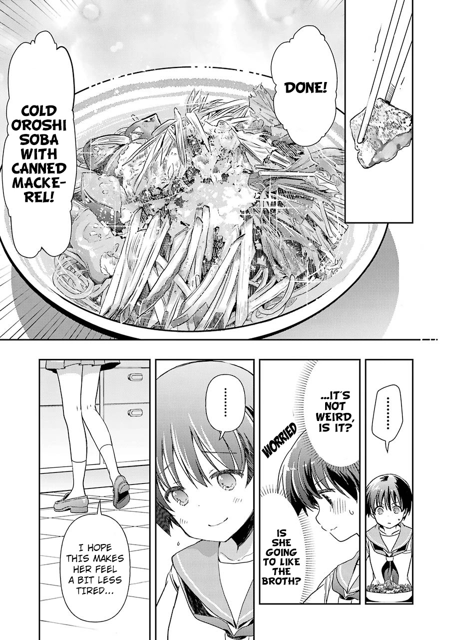 Someya Mako's Mahjong Parlor Food - Chapter 14: Cold Oroshi Soba With Canned Mackerel