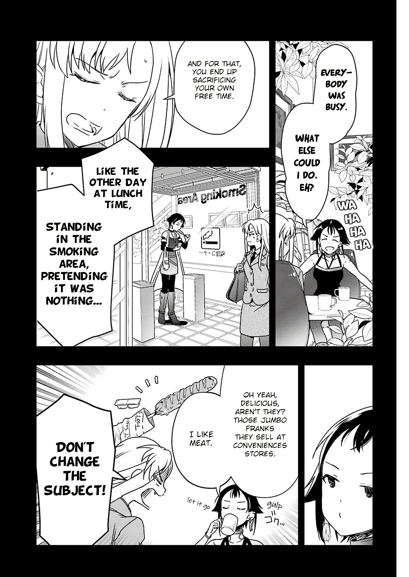 Someya Mako's Mahjong Parlor Food - Chapter 24: Waiting Takako And Kampachi Katsu