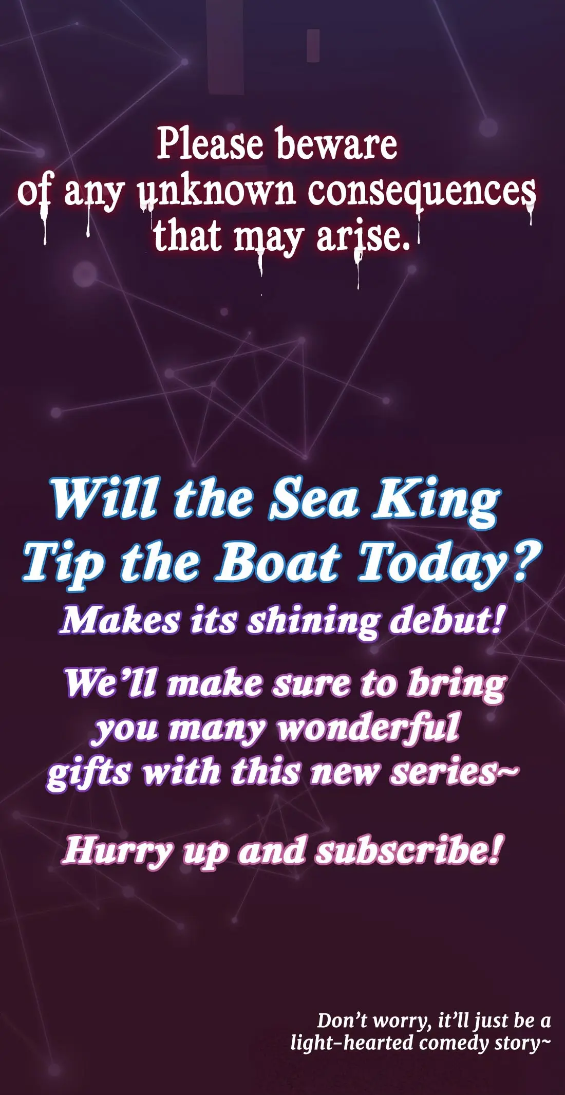 Will The Sea King Tip The Boat Today? - Chapter 0: Prologue