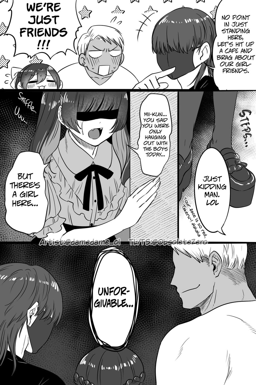 Charao-Kun To Seiso-Chan - Chapter 48: Looming Shadow