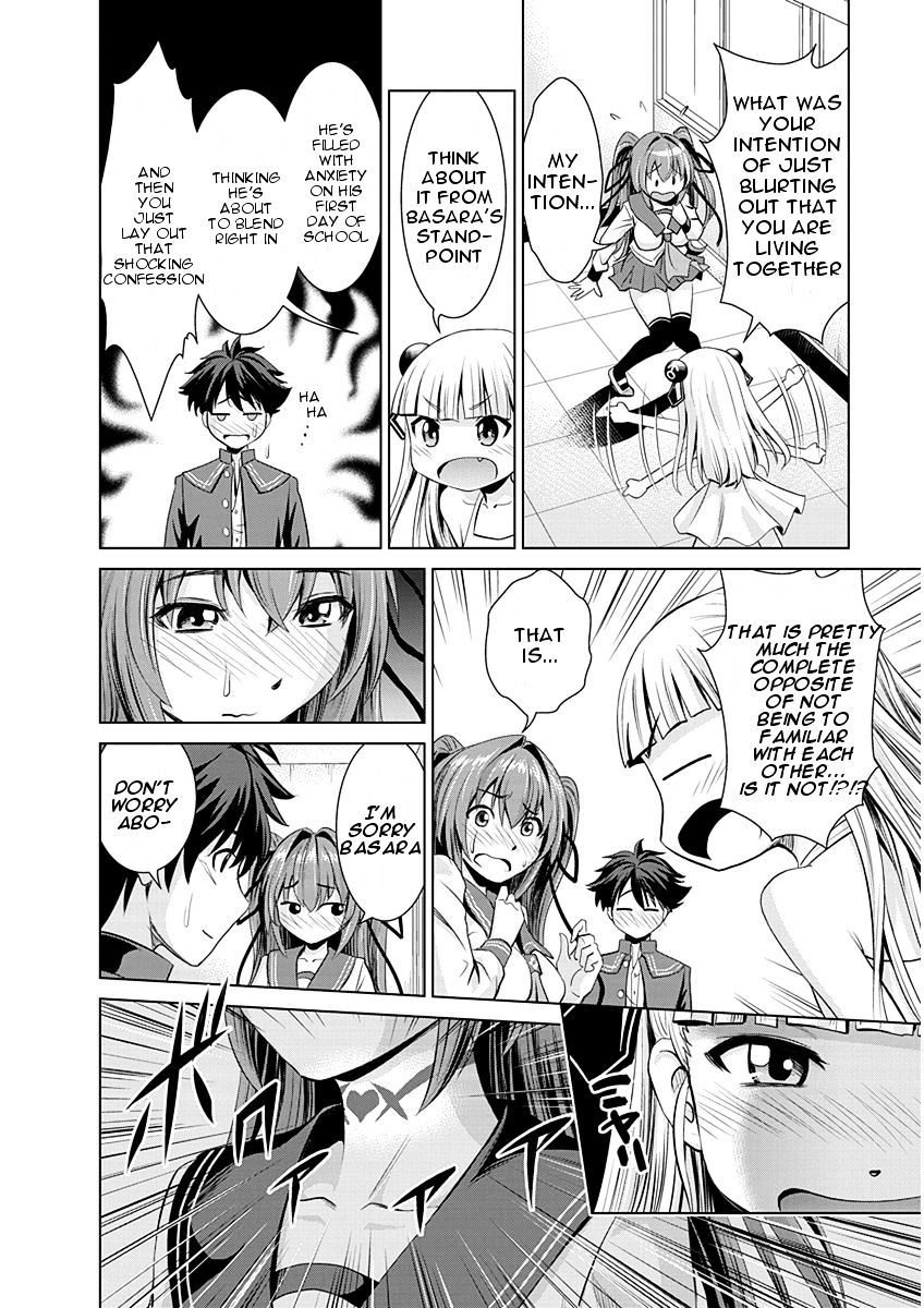 Shinmai Maou No Testament Arashi! - Chapter 2 : First Day At A New School