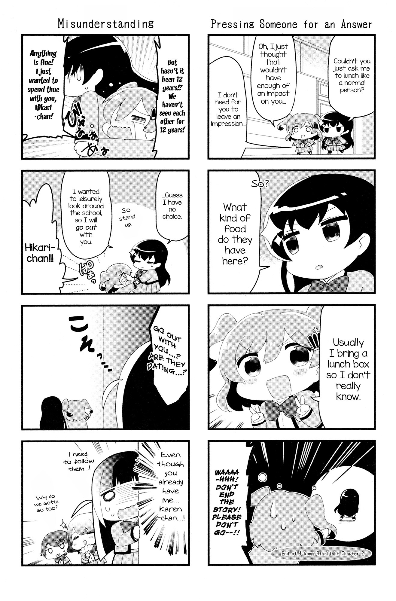 4-Koma Starlight - Chapter 2: Let's Be Friends!