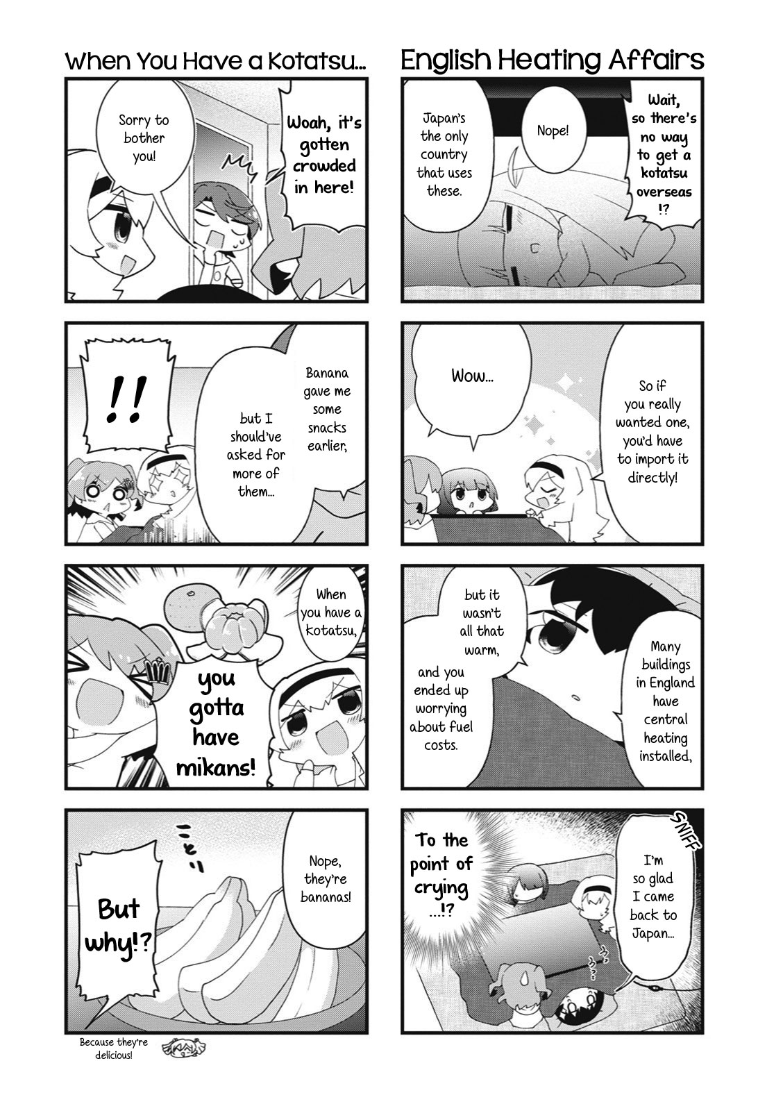 4-Koma Starlight - Chapter 24: Kotatsu And New Year's