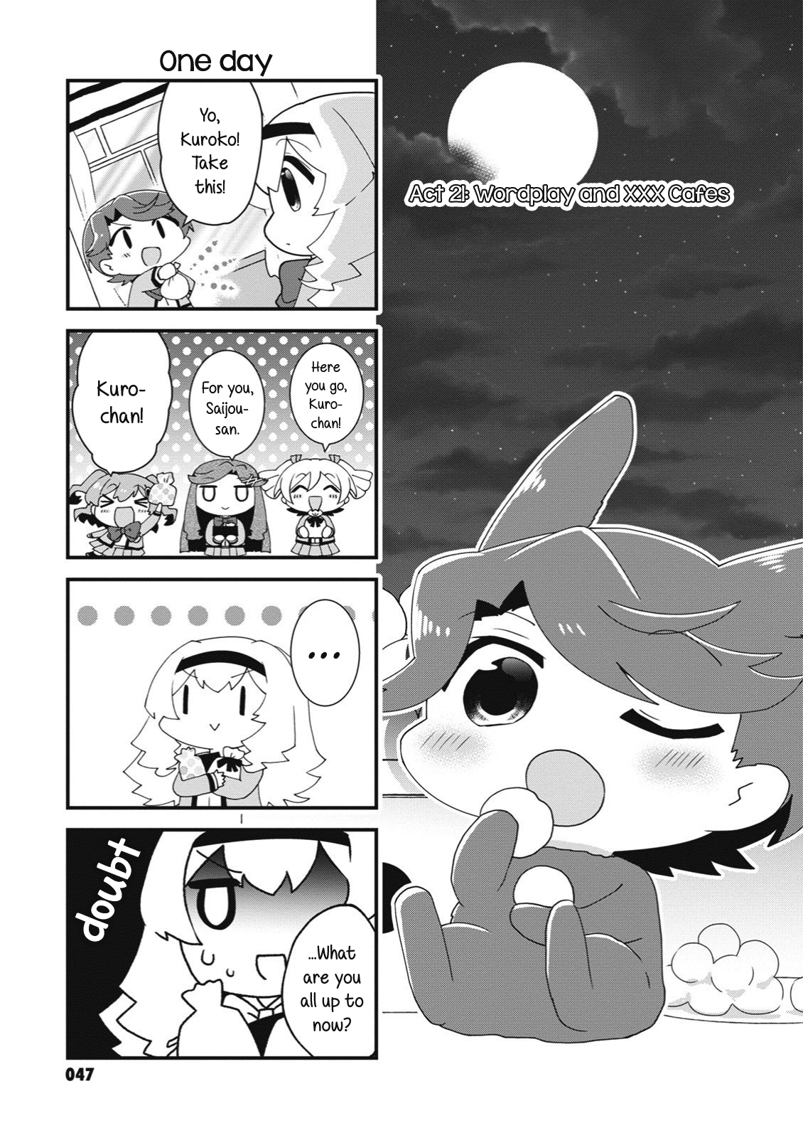 4-Koma Starlight - Chapter 21: Wordplay And Xxx Cafes